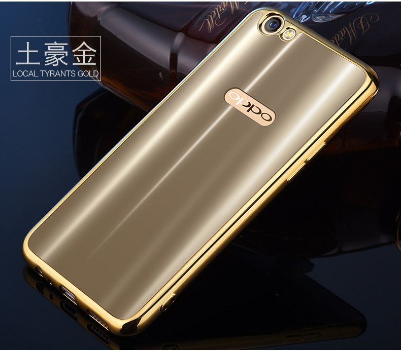 iy Ultra Slim Lightweight Dazzle Color Electroplating Soft Silicone TPU Back Cover Case for OPPO R9s Plus & OPPO R9s & OPPO R9
