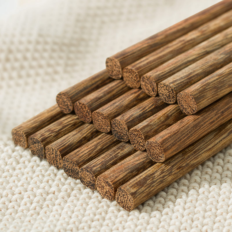 Ming up chicken wings wood chopsticks home without lacquer idea for tachyon wood real wood tableware suit 20 10 pairs of family