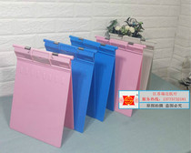 Enhanced medical record clip ABS medical record clip plastic medical record clip plastic A4 paper folder in a variety of colors