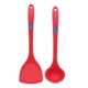 CHOOCA silicone thìa không dính xẻng nhiệt độ cao dụng cụ nhà bếp nhà bếp phù hợp với ba mảnh dày - Phòng bếp khay đựng gia vị