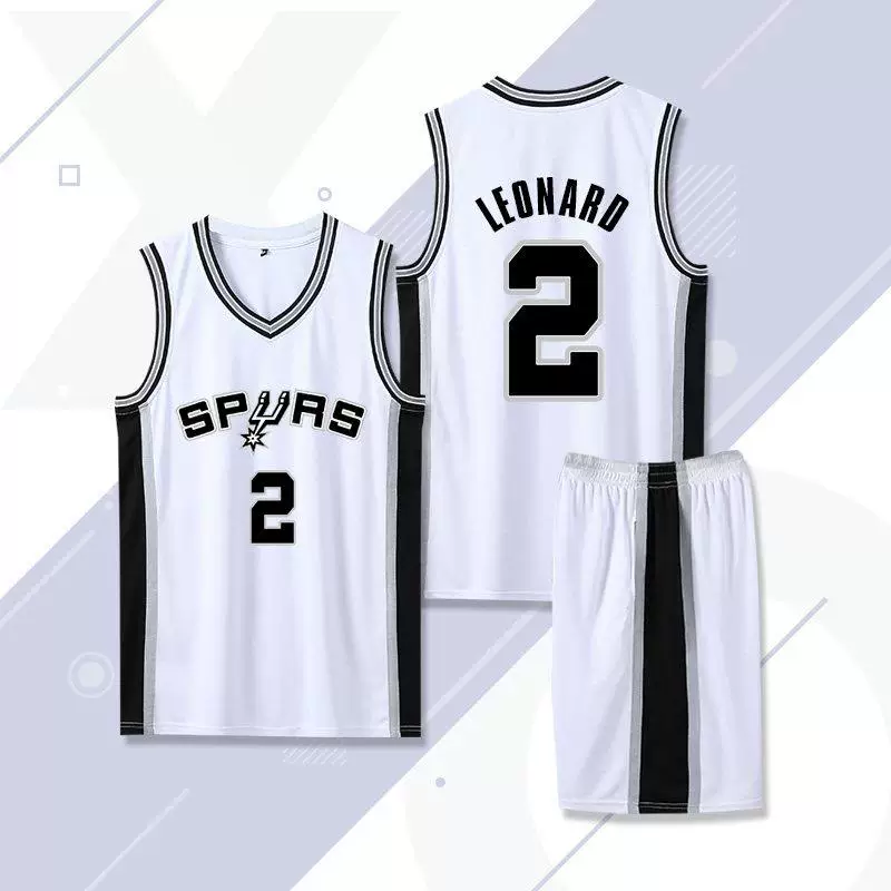 Футболка-форма для баскетбола Spurs Vinbanyama Джерси Duncan Fox Paul Ginobili Leonard Parker костюм униформа