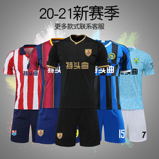 Футбольная форма 2021新款黑色球服球衣定制10号梅西队服黑金主客场新赛季队服定做