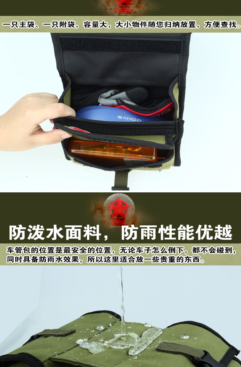 Sacoche pour vélo mixte ROSWHEEL - Ref 2216167 Image 9