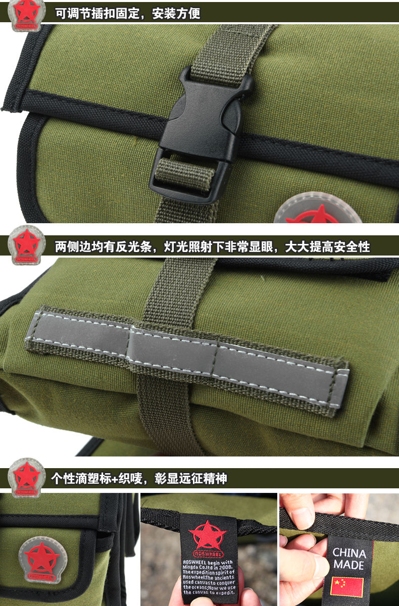 Sacoche pour vélo mixte ROSWHEEL - Ref 2216167 Image 14