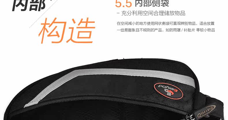 Sacoche pour vélo mixte EASYDO - Ref 2219440 Image 29