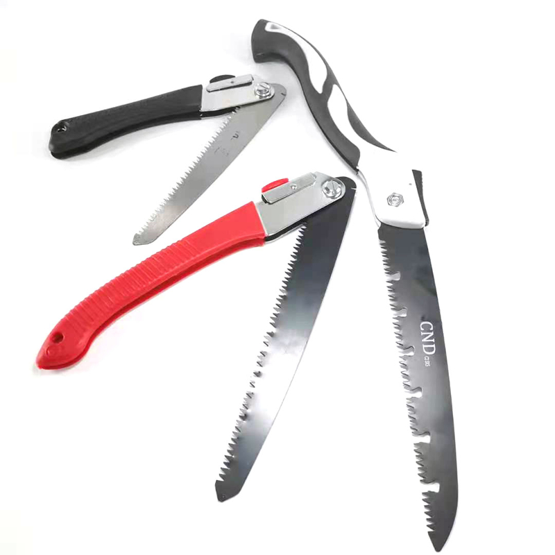 Gardening knife scissors saw household hand-pulled fast hand board saw small outdoor camping saw all-steel folding saw hand saw