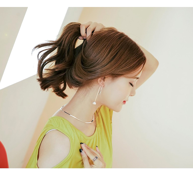 Khí tiết hoang dã 925 sterling bạc vòng chân nữ đôi rắn xương vòng cổ Nhật Bản trang sức cá tính Hàn Quốc vòng tay sinh viên Hàn Quốc - Vòng chân vòng chân bạc tây tạng