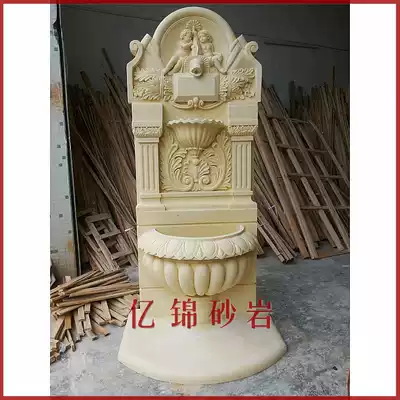 Artificial sandstone flowerpots, urban landscape Villas, indoor and outdoor decoration water features-courtyard flowing water wall