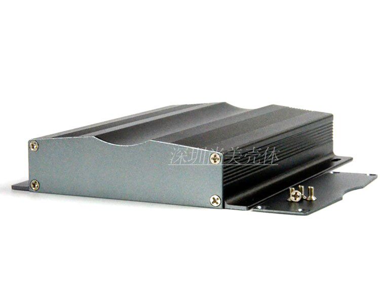 129 * 30-150mm aluminium extruded material housing aluminium alloy housing radiator aluminium housing one-piece aluminium housing