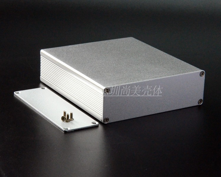 95 * 30-110mm aluminum shell machined aluminum alloy housing aluminum milking material shell custom manufacturer to make aluminum shell