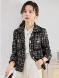 Небольшая весенняя осенняя куртка, в стиле Шанель, стиль, в корейском стиле, подходит для подростков