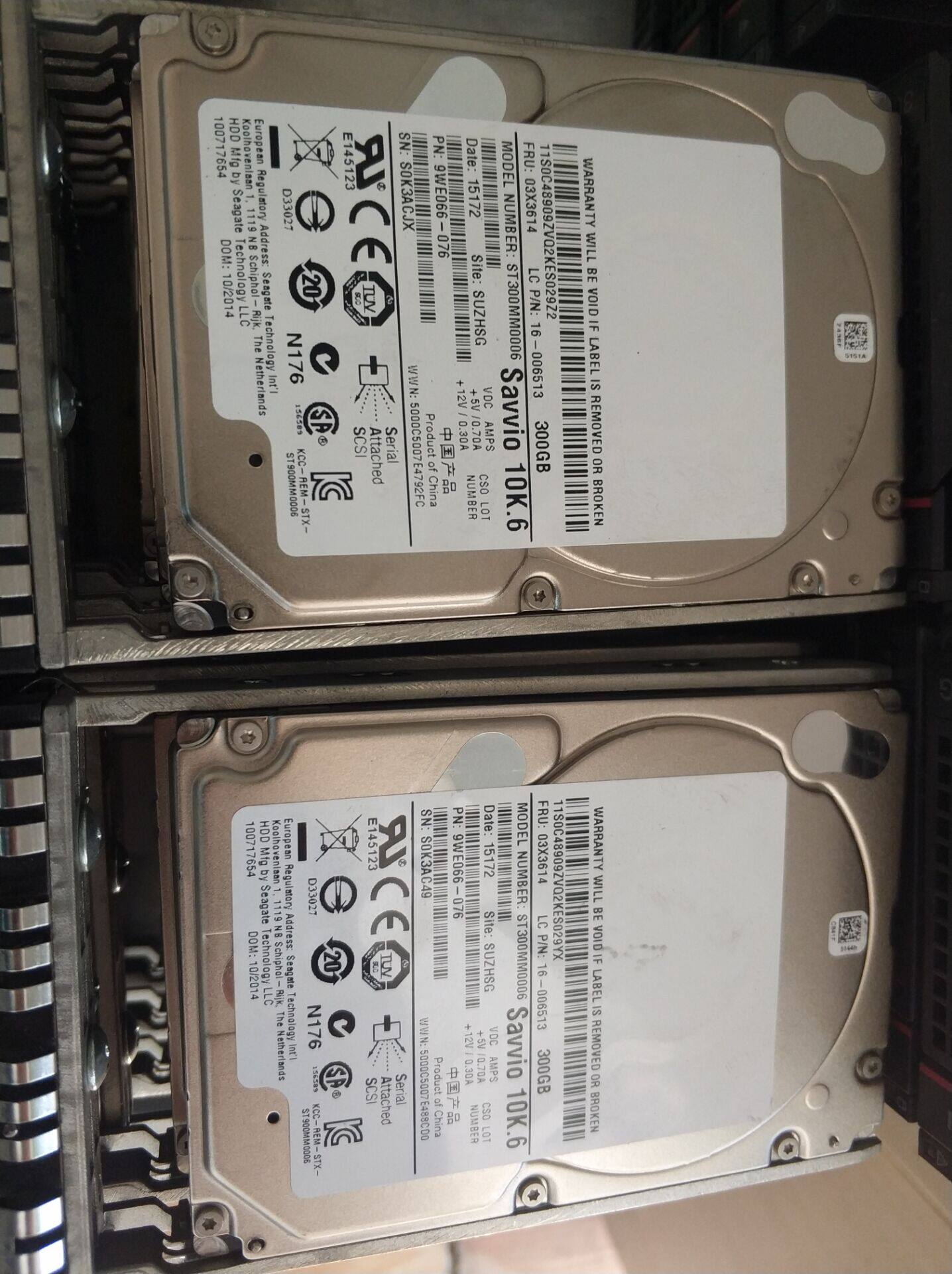 Lenovo Original 03X3614 300G SAS 10K 2 5 Hard drive RD630 640 680 Warranty one year