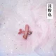 Розово-розовый серебряный меток