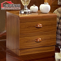 New Chinese style solid wood bedside table simple modern bedside cabinet fashion bedroom storage cabinet storage cabinet