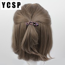 Clip headdress hairclip Korean side clip bangs clip clip clip jewelry floral headdress hair accessories duckbill clip headdress