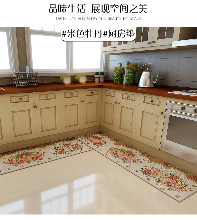 Zhonghong Long dải bếp thảm phòng khách Thảm chống trượt Thảm vải cửa Cửa phòng ngủ Phòng ngủ Phòng tắm - Thảm sàn thảm welcome