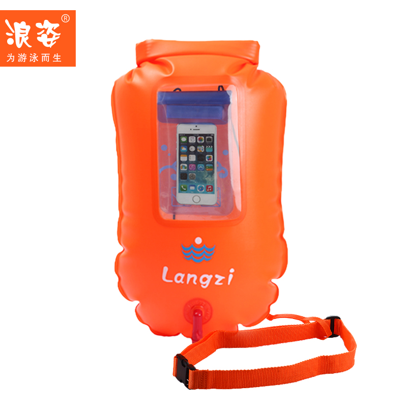 Langzi stalker L-902 can store swimming equipment Float stalker swimming bag can hold clothing