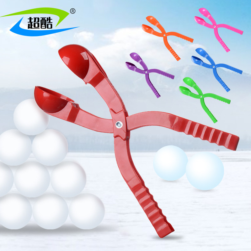 Super cool snowball clip snowball spoon playing snow snowball game Snowball tool snowball