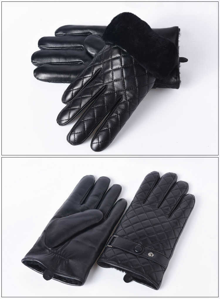 Gants pour homme en peau de mouton - Ref 2781602 Image 11