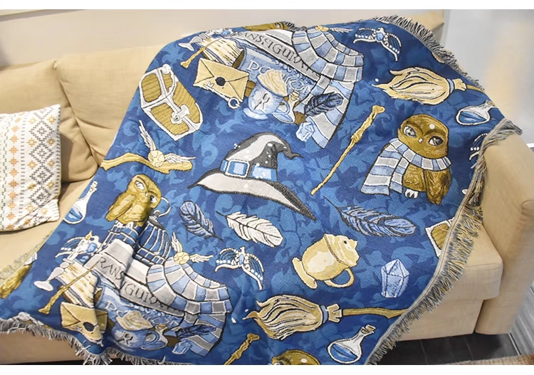 Sofa chăn che toàn bộ Bắc Âu sofa chăn khăn trải bàn khăn mền giải trí thảm nap Four Seasons chung bụi phim hoạt hình thời trang - Ném / Chăn mền nhung tuyết