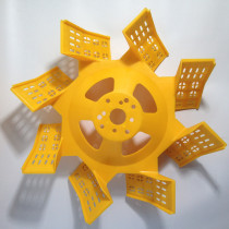 Factory direct sales aerator new impeller 1 5kw3kw aerator plastic impeller big wave oxygen impeller