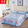 2018 mùa hè băng mới lụa mat ba mảnh mat có thể gập lại style sheets rửa 1.8m 1,5m giường mùa hè - Thảm mùa hè đệm hơi nước