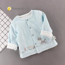 Tong Tai thick cotton-padded coat winter baby clothes for men and women Baby off cotton cotton clip childrens coat