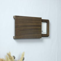 Support customized solid wood switch protective cover door plate panel socket cover beautify and decorate slide rail switch sticker