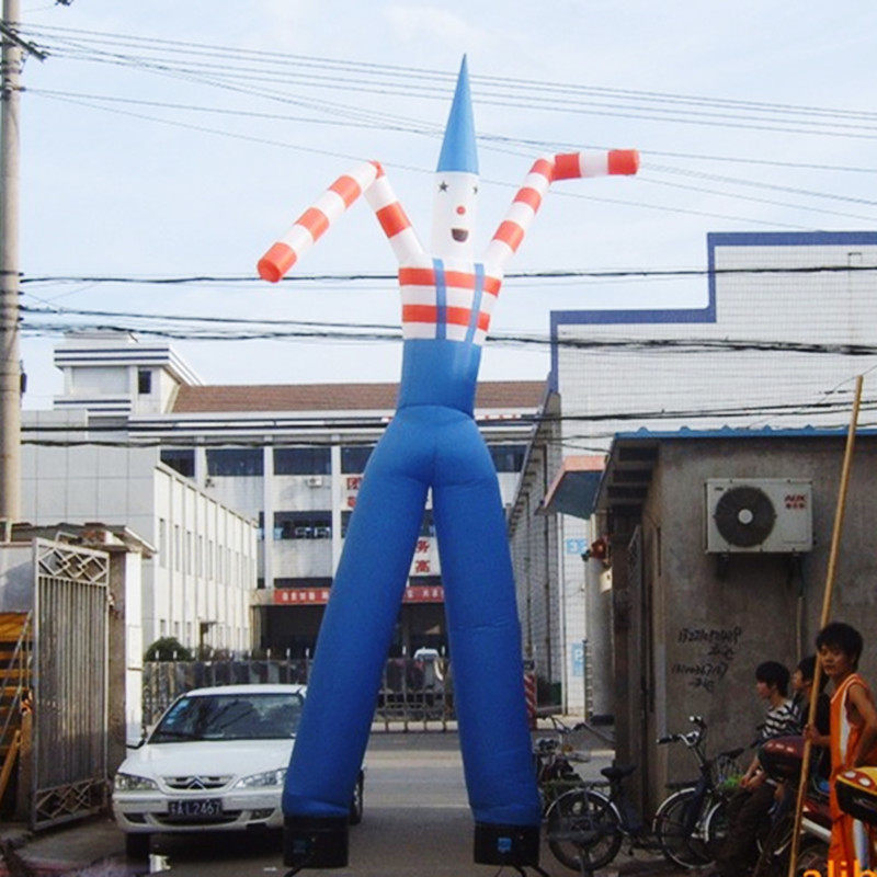 Manufacturer Direct inflatable Inflated Clown Long Leg Air Dance Stars Dancing people Occasionally Legs Arch air mold Customized