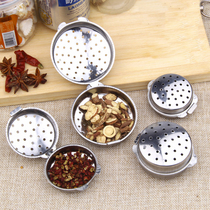  Kitchen multi-function stainless steel seasoning bag stewed soup seasoning ball spice halogen material ball tea leaf filter soup flavor treasure