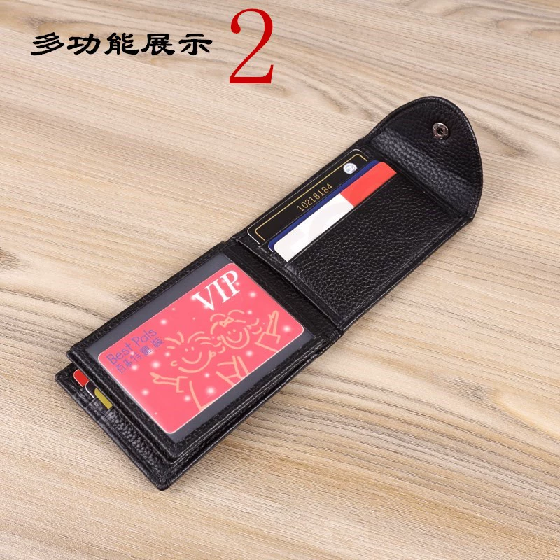 Giấy phép lái xe bằng da Bao da nam đa chức năng gói tài liệu một gói thẻ siêu mỏng Phụ nữ nhiều thẻ thẻ dung lượng lớn ví đựng thẻ atm