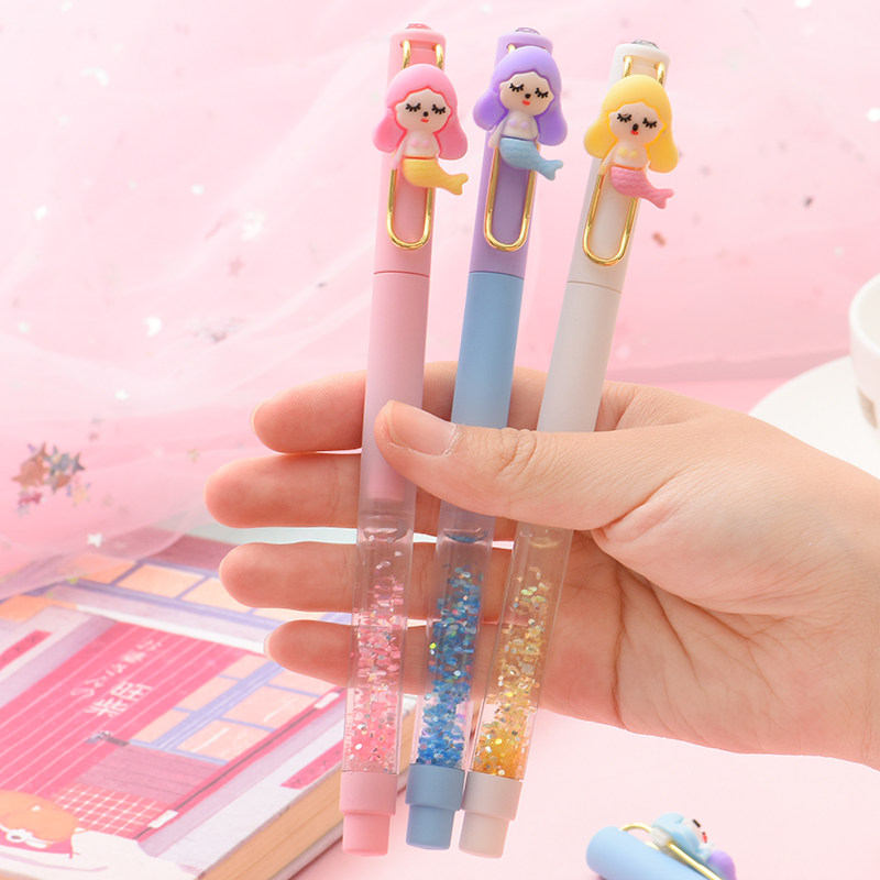 Streaming Sand Pen Teenage Girl Dreamnet Red Dazzling Elementary School Kids Suit Gift Suit With Male Girl Ink Children