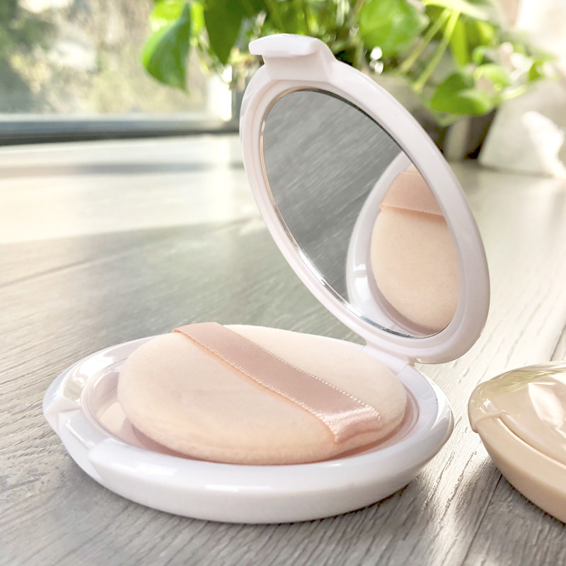 Bulk powder box empty box upscale big-plate bulk powder box empty box portable small powder box empty box large capacity powder box