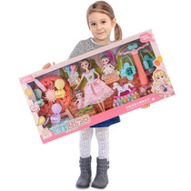 Set of large gift box doll Barbie doll girl toy princess doll gift birthday New Year gift gift