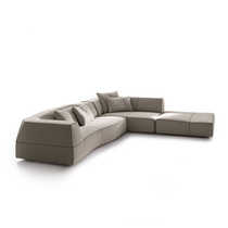 Italian modern minimalist fabric sofa Nordic model house small apartment creative designer combination