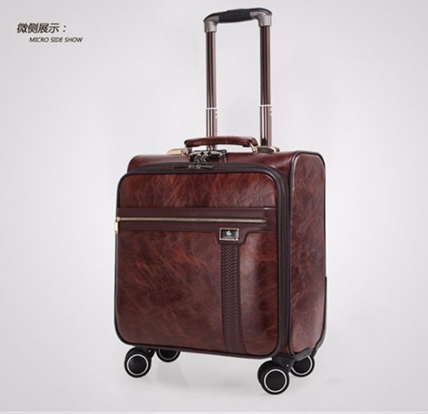 Paul kinh doanh 16 inch nam vali hành lý xe đẩy nữ vali nhỏ hộp mềm máy tính hành lý hộp vali xách tay