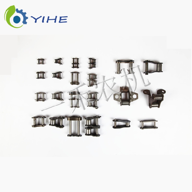 Wheat and corn harvester link Transition link Live link chain lifting section 8 sub-link 10 link chain rake section