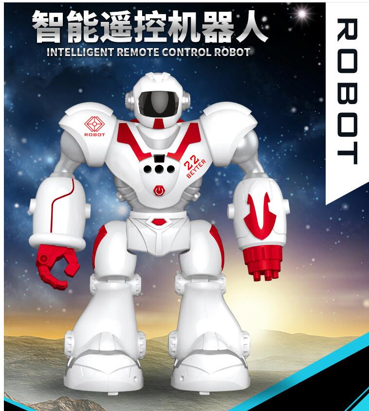 Children's remote-controlled robot toy Kim Xianghuang Electric universal can sing and walk Multi-functional planet Warring Police