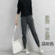 Cộng với quần nhung của phụ nữ mùa thu đông dày không xuống quần nhung chân bó sát lỏng lẻo quần dài buổi sáng chạy quần quần legging nữ
