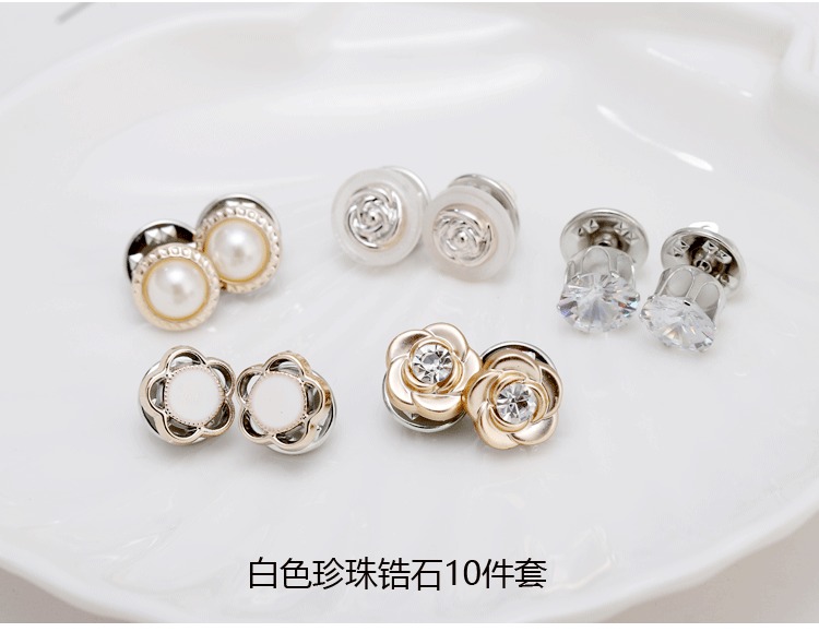 Nhật Bản và Hàn Quốc hoang dã chống ánh sáng hoạt hình nhỏ trâm cài áo len cổ áo len cổ áo pin khuy măng sét trang trí phụ kiện thời trang phụ kiện cài áo