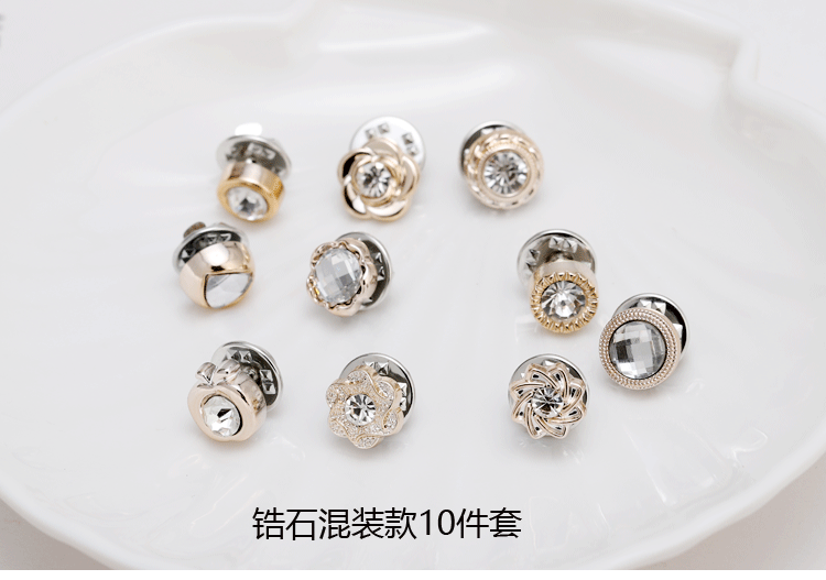 Nhật Bản và Hàn Quốc hoang dã chống ánh sáng hoạt hình nhỏ trâm cài áo len cổ áo len cổ áo pin khuy măng sét trang trí phụ kiện thời trang phụ kiện cài áo