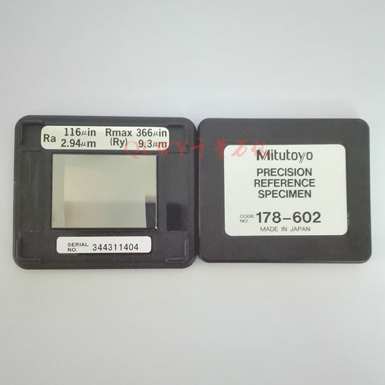 Mitutoyo Japan Mitutoyo surface roughness meter calibration standard