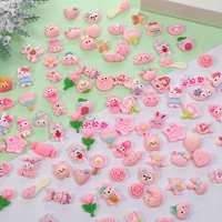 Розовый мультяшный клей, широкая цветовая палитра, 30 шт