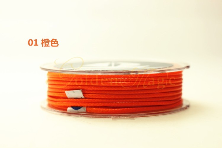 Oar 1.5mm wax rope bracelet braided rope, hand-braided DIY wire, snake skin rope, wax string necklace rope pic 19