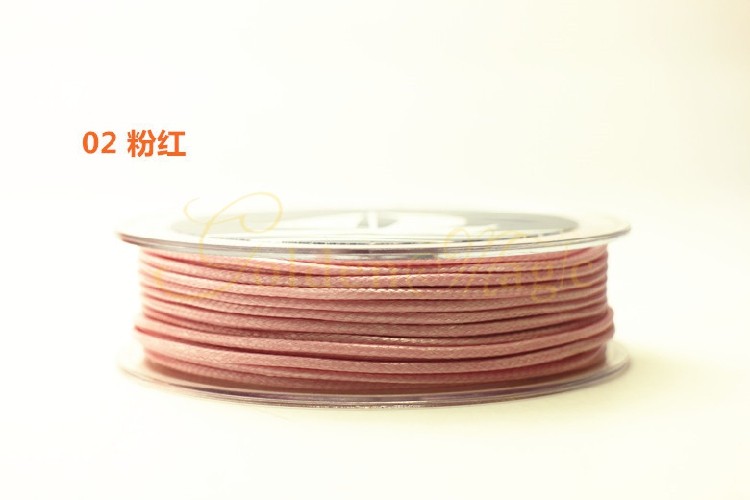 Oar 1.5mm wax rope bracelet braided rope, hand-braided DIY wire, snake skin rope, wax string necklace rope pic 21