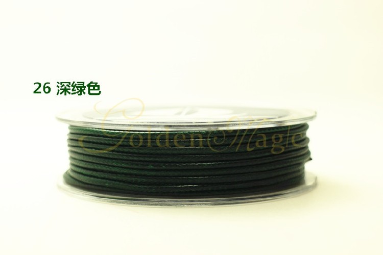 Oar 1.5mm wax rope bracelet braided rope, hand-braided DIY wire, snake skin rope, wax string necklace rope pic 11