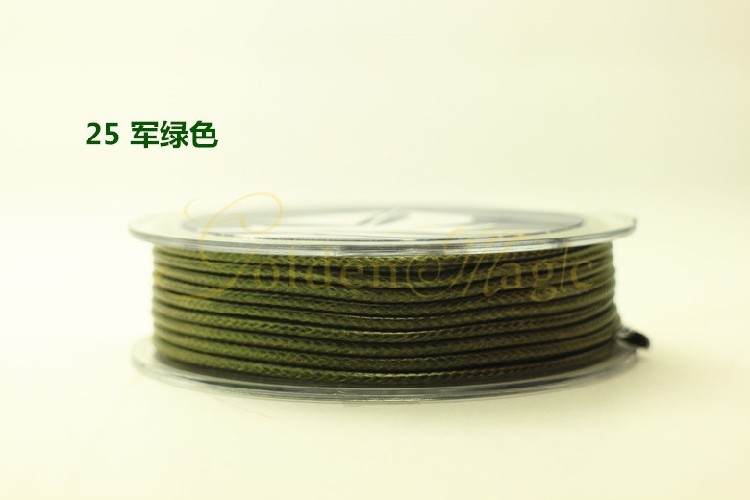 Oar 1.5mm wax rope bracelet braided rope, hand-braided DIY wire, snake skin rope, wax string necklace rope pic 14