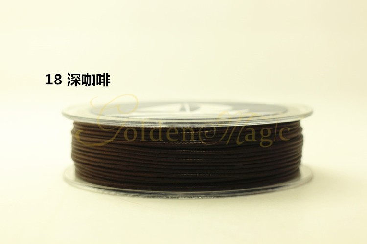 Oar 1.5mm wax rope bracelet braided rope, hand-braided DIY wire, snake skin rope, wax string necklace rope pic 25