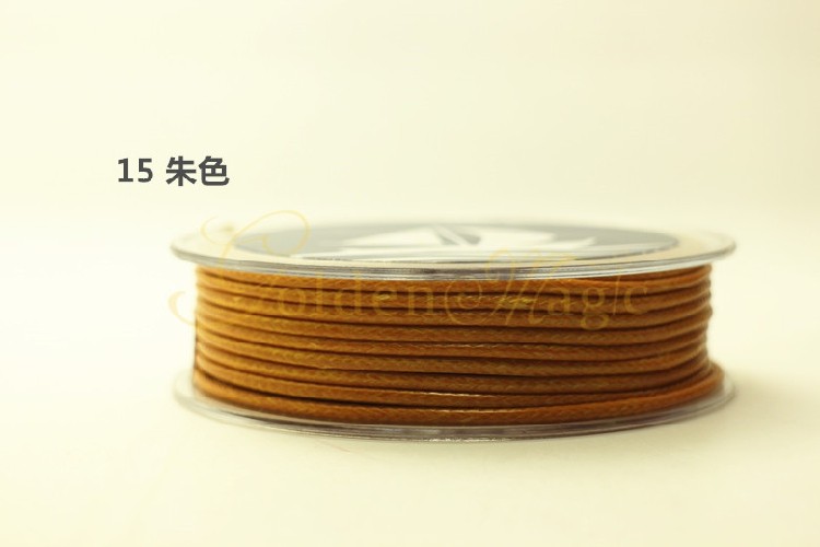 Oar 1.5mm wax rope bracelet braided rope, hand-braided DIY wire, snake skin rope, wax string necklace rope pic 27
