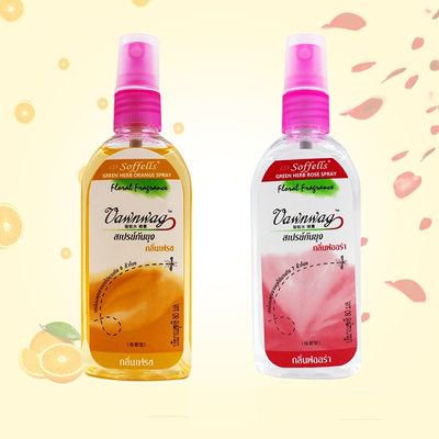 泰国驱蚊水soffells防蚊液喷雾婴儿童宝持久蚊不叮夏季随身花露水